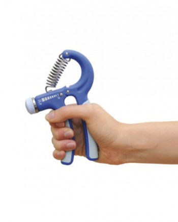 612Hand-Grip3-SKU SIS2156                           Used to strengthen the musculature of the hand and forearm. Improves the mobility of fingers. Continuously adjustable and is equipped with an An